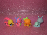 AUTHENTIC LPS DIORAMA AQUARIUM FRIENDS RARE BONUS PETS