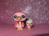 AUTHENTIC LPS BABY MOMMY SWAN SET
