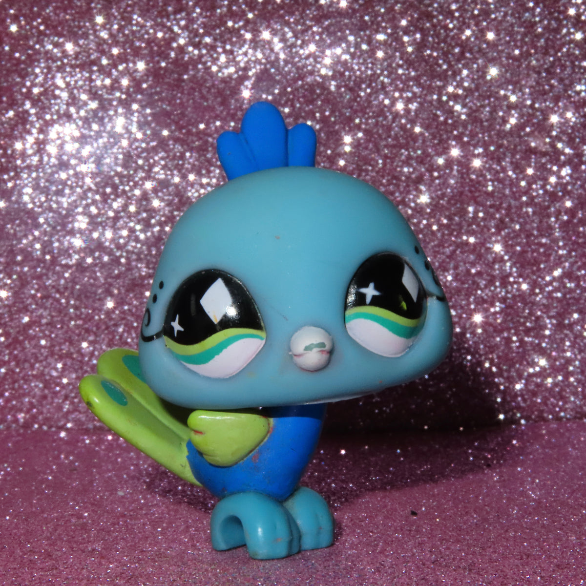 AUTHENTIC LPS BLEMISHED up PEACOCK