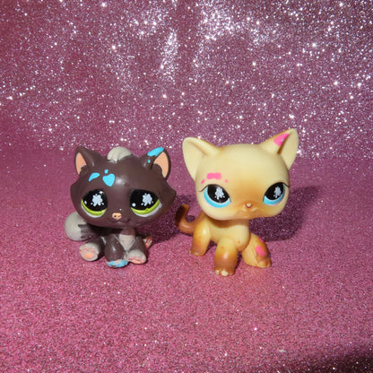 AUTHENTIC LPS SHORTHAIR CAT + TABBY CAT BUNDLE